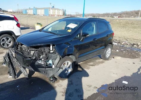 2021 Ford Ecosport Se z USA, uszkodzony, nr VIN MAJ6S3GL7MC451345